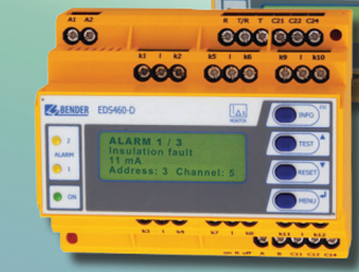本德爾 不接地系統的接地故障產品 EDS460
